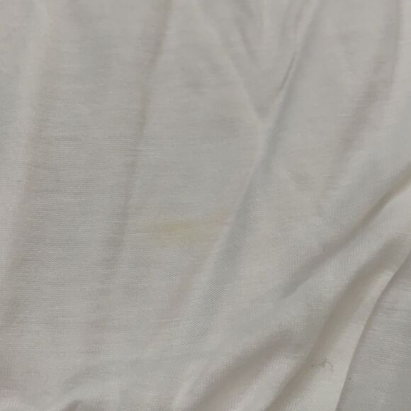 Nautical White Strapless Coverup Size Medium - Picture 2 of 3